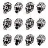 12Pcs 304 Stainless Steel European Beads STAS-HS0001-06-1