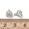 Brass Micro Pave Cubic Zirconia Charms KK-B166-06P-3