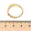 304 Stainless Steel Open Cuff Rings for Women LS-RJEW-U060-01K-G-3