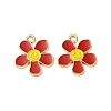 Alloy Enamel Pendants LS-ENAM-C009-01G-04-2