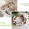 Yilisi 3 Strands 3 Style Natural Pink Aventurine Beads Strands G-YS0001-13-16