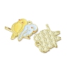 Alloy Enamel Pendants ENAM-C030-01B-G-2