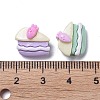 Opaque Cute Resin Decoden Cabochons RESI-B024-01D-3