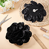 Polyester Flower Brooches JEWB-WH0021-54A-4