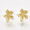 Alloy Stud Earring Findings PALLOY-S121-134-2