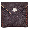 1Pc Square Leather Ring Storage Bags with Snap Button ABAG-CL0001-23-7