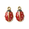 304 Stainless Steel Enamel Charms STAS-S172-02A-G-1