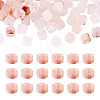 60Pcs Transparent Acrylic Beads OACR-TA0004-88C-1