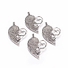 Tibetan Style Alloy Big Pendants X-TIBE-S303-27AS-NR-1