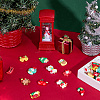 Christmas Opaque Resin Decoden Cabochons RESI-SP0001-04B-3