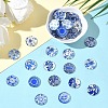 50Pcs Printed Glass Cabochons GGLA-YW0001-22-4