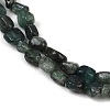 Natural Green Quartz Beads Strands G-Q060-D13-4