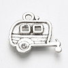 Tibetan Style Alloy Pendants TIBE-T010-24AS-RS-2