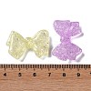 Crackle Transparent Acrylic Beads OACR-G033-05A-3