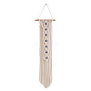 Cotton Cord Macrame Woven Tassel Wall Hanging PW23060700090-1