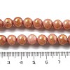 Natural Mashan Jade Beads Strands G-A255-A01-01F-3