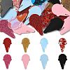 32Pcs 8 Colors Acrylic Wine Glass Charms AJEW-CJ0001-69-1