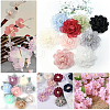 Gypsum with Cotton Cord Artificial Flower Core DIY-WH20007-36A-10-4