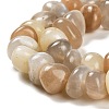 Natural Multi-Moonstone Beads Strands G-G053-C11-01-4