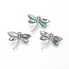 Abalone Shell/Paua Shell Pendants LS-SSHEL-L008-71P-1