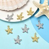 2Pcs 2 Colors Brass Pendants KK-YW0003-84-4