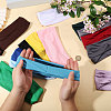 15Pcs 15 Colors Polyester & Elastic Headbands OHAR-GL0001-03-3