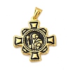 Ion Plating(IP) 304 Stainless Steel Religion Big Pendants STAS-E184-24G-1