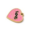 304 Stainless Steel Enamel Charms STAS-P388-19B-G-2