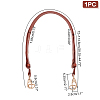 Adjustable PU Leather Bag Handles FIND-WH0135-72A-2