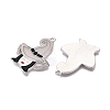 Halloween Theme Rack Plating Luminous Alloy Enamel Pendants ENAM-N056-235P-4