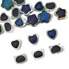 20Pcs 10 Styles Two Tone Glass Mood Beads GLAA-FS0002-30-1