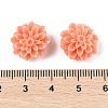 Synthetic Coral 3D Flower Rose Beads CORA-L046-C02-3