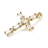Easter Brass Pave Cubic Zirconia Pendants CU-E002-01E-G07-2