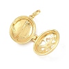 Brass Enamel Photo Locket Pendants X-KK-A303-19D-G-3