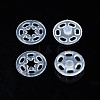 Transparent Resin Snap Fasteners BUTT-N018-060-A-3