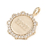 Brass Pendants KK-L246-05G-2