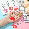 Valentine's Day Acrylic Keychain KEYC-YW00020-01-6