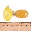 Natural Agate Dyed Pendants G-Q172-07P-03-3