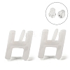 Hypoallergenic Bioceramics Zirconia Ceramic Stud Earrings EJEW-F340-04H-1