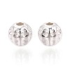 925 Sterling Silver Beads STER-N017-24A-S-2