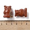 Natural Red Jasper Carved Figurines DJEW-L023-G17-3