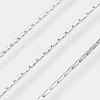 Long-Lasting Plated Brass Coreana Chain Necklaces NJEW-K112-08P-NF-2