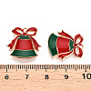 Christmas Theme Alloy Enamel Pendants ENAM-N056-403D-3