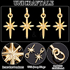 16Pcs Brass Pendants KK-UN0002-13-5