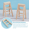 Wooden Mini Ladders DIY-WH0021-58-4