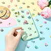 100Pcs 10 Colors Transparent Resin Cabochons FIND-CJ0004-67-6