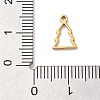 304 Stainless Steel Charms STAS-R003-01G-06-3