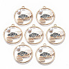 Chinese Style Alloy Pendants LS-RESI-R431-04B-RS-1