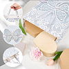 1Pc Butterfly Printed Paper Gift Bags with Ribbon Handles ABAG-SP0001-10A-4