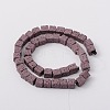 Dyed & Natural Lava Rock Beads Strands G-L435-01-8mm-16-2